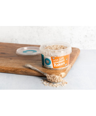 Wędzona Sól Morska Cornish w Płatkach 125 g | Naturalnie Wędzona