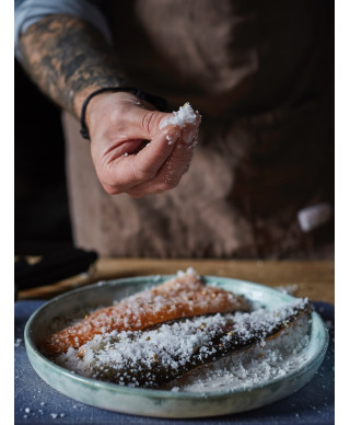 Płatki Soli Morskiej Cornish Sea Salt 1 kg | Wiaderko/Premium